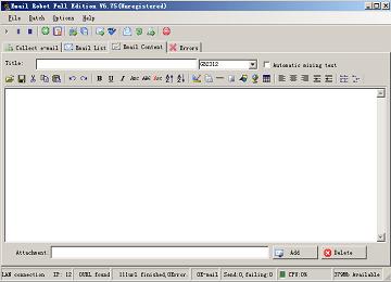 Screenshot for Email Sender Tools 10.50